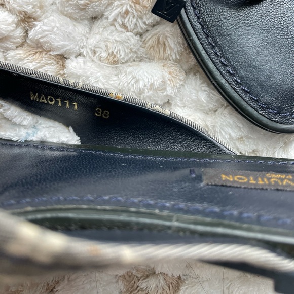 Louis Vuitton monogram canvas slippers size 38 - Picture 3 of 4
